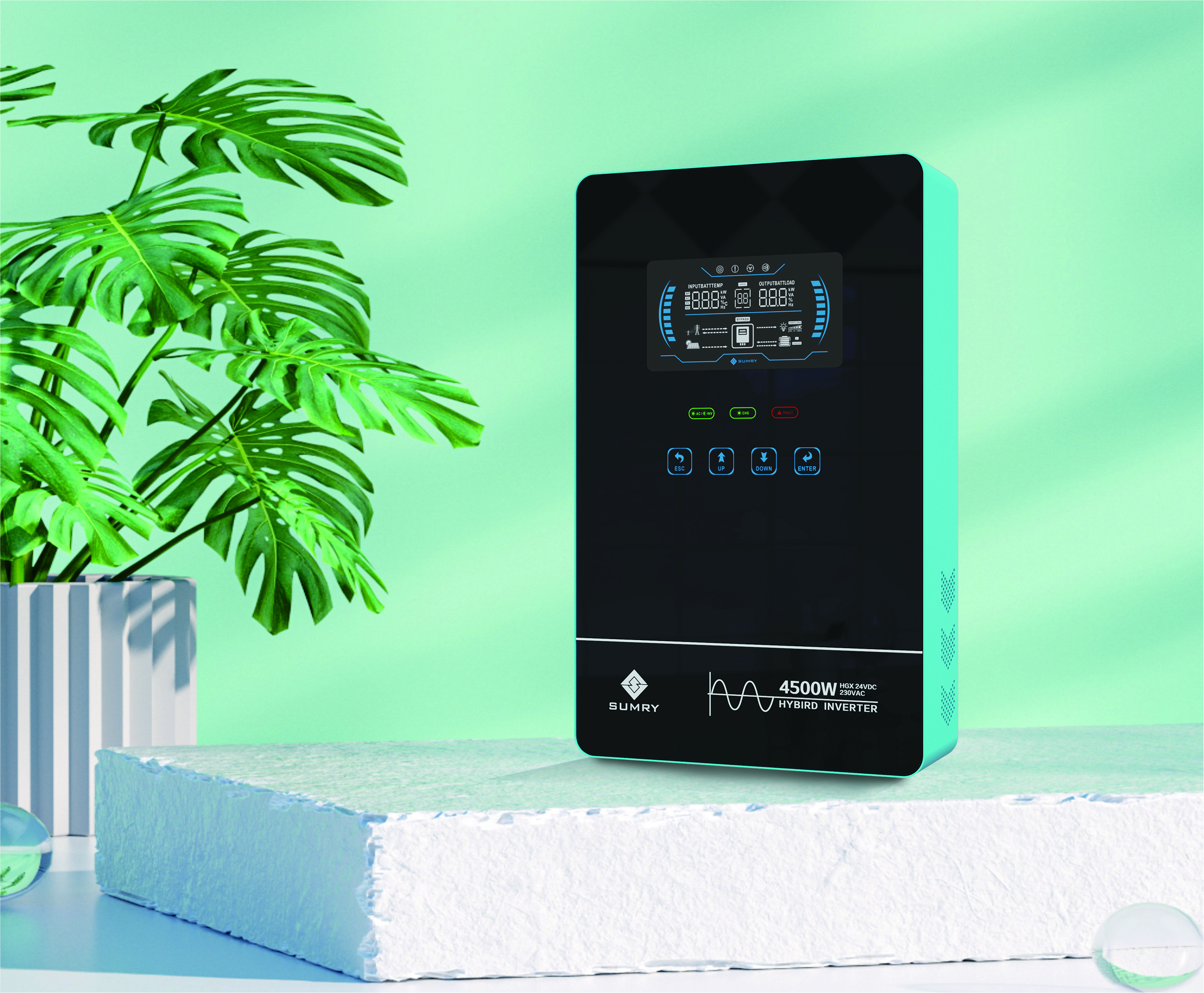 New arrivals | With both appearance and technology, Sumry opens a new era of home inverters