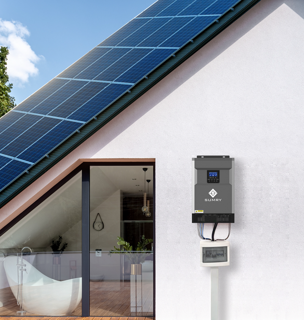 Photovoltaic pure off grid system solution